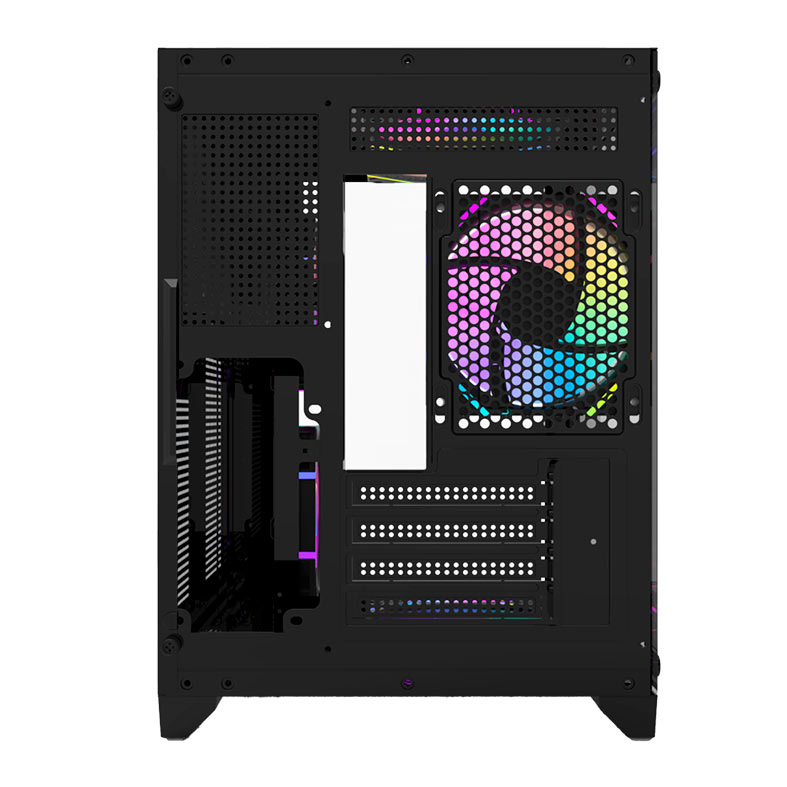 Gabinete Gamer Aigo C270, Mini-Tower, Lateral de Vidro, Preto, C270-BK - miniatura 9