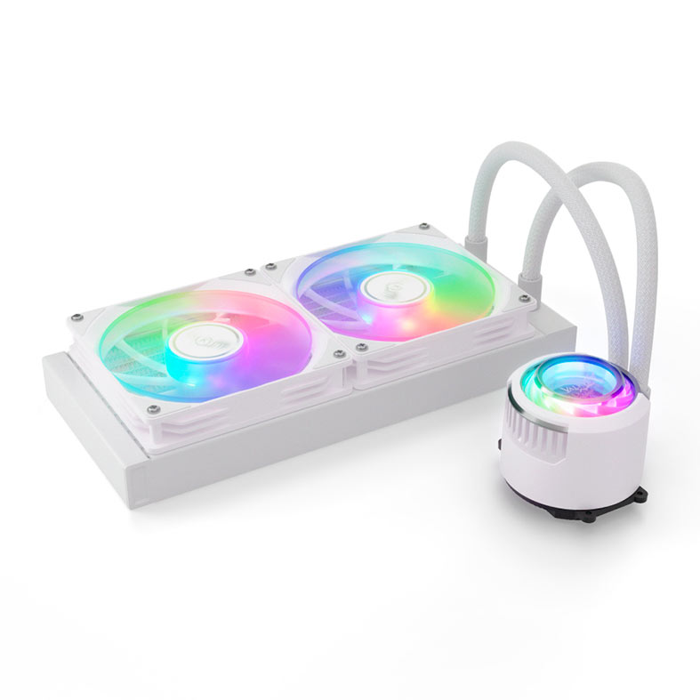 Water Cooler Valkyrie Jarn C280, RGB, 280mm, Branco, C280-RGB-WH - miniatura 3