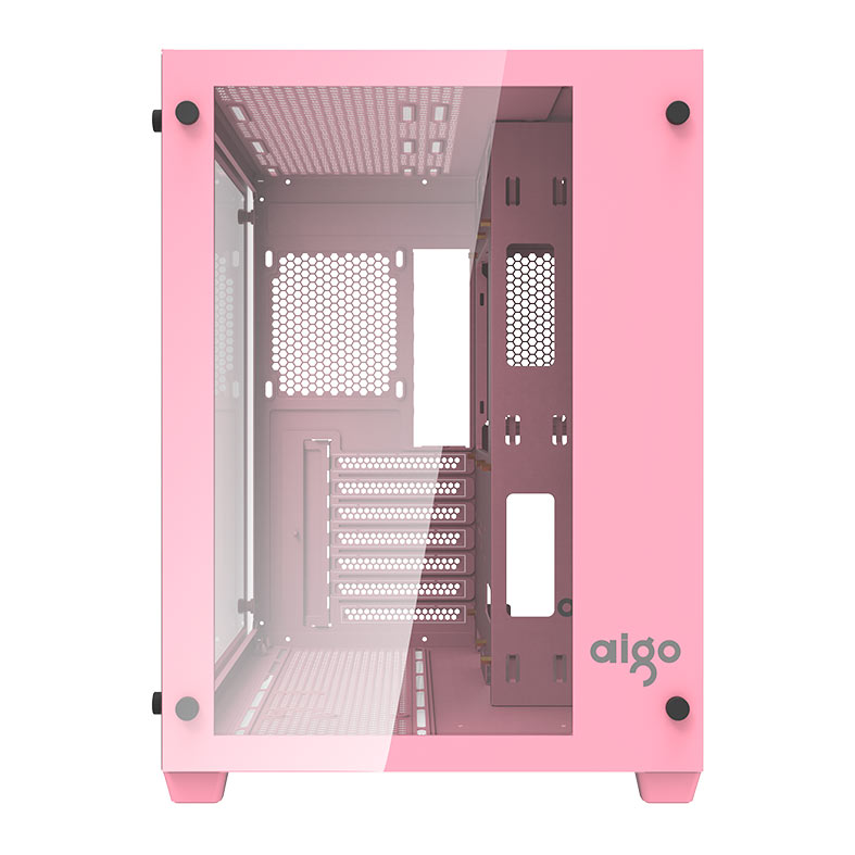 Gabinete Gamer Aigo Darkflash C285, Mid-Tower, Lateral de Vidro, Rosa, C285-RS - miniatura 3