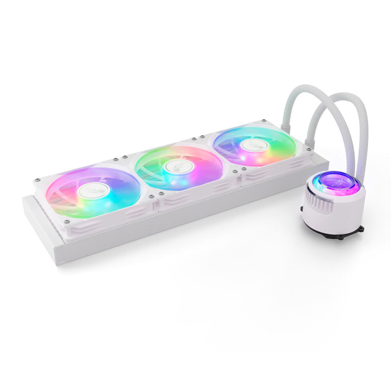 Water Cooler Valkyrie Jarn C360, RGB, 360mm, Branco, C360-RGB-WH - miniatura 3