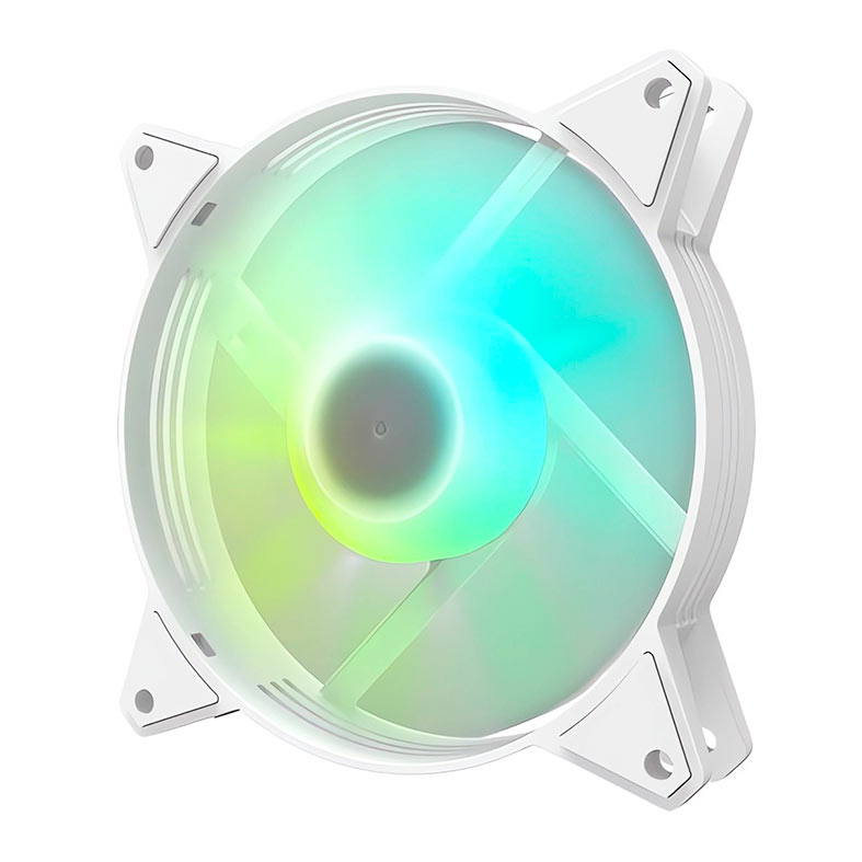 Ventoinha Aigo DarkFlash C6M, RGB, 120mm, Branco, C6M-WH - miniatura 3
