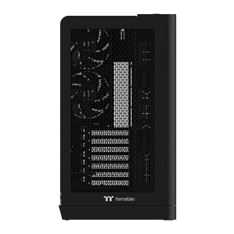 Gabinete Gamer Thermaltake View 390 AIR, ARGB, Mid-Tower, Lateral de Vidro, Com 2 Fans, Preto, CA-11F-00M1WN-00 - miniatura 4