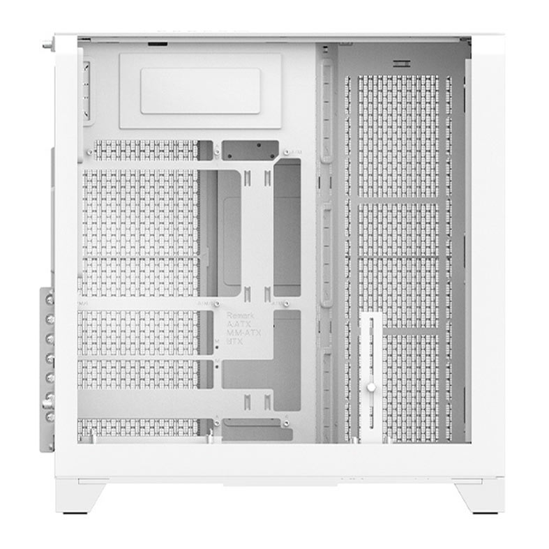 Gabinete Gamer Thermaltake View 390 AIR Snow, ARGB, Mid-Tower, Lateral de Vidro, Com 2 Fans, Branco, CA-11F-00M6WN-00 - miniatura 5