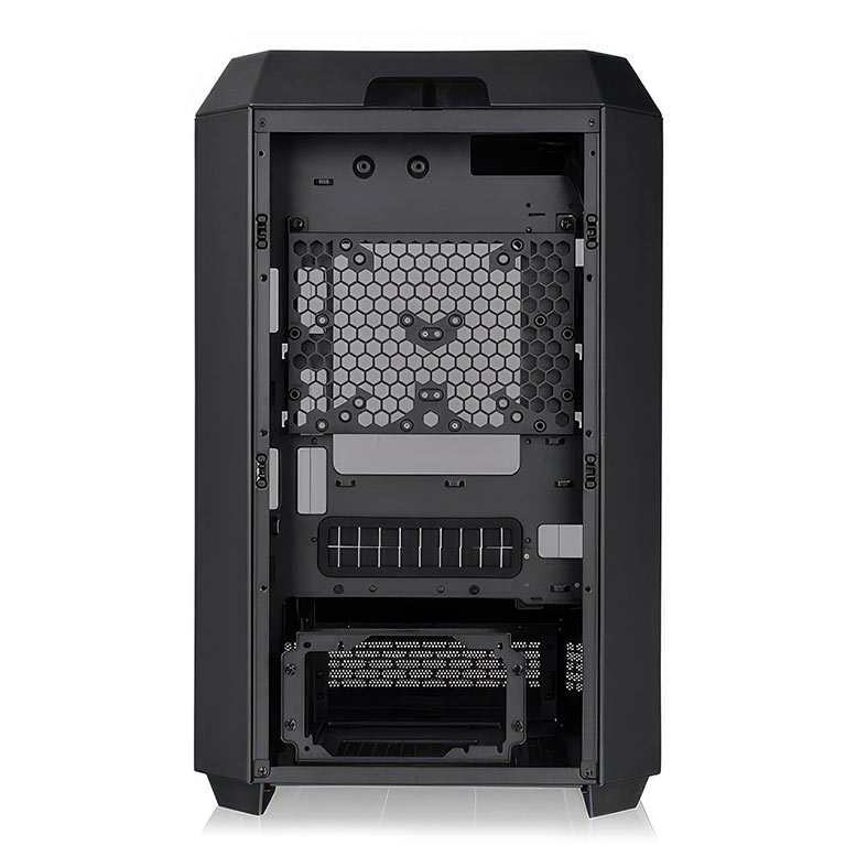 Gabinete Gamer Thermaltake The Tower 300, Mini-Tower, Lateral de Vidro, Com 2 Fans, Preto, CA-1Y4-00S1WN-00 - miniatura 4