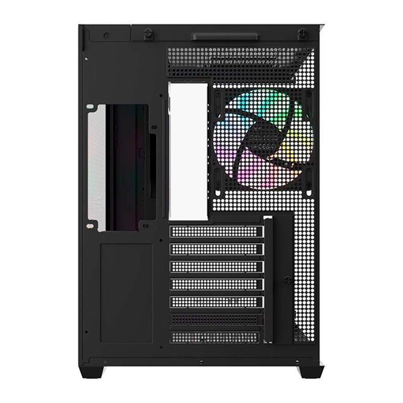 Gabinete Gamer Thermaltake View 380 Wood Style, ARGB, Mid-Tower, Lateral de Vidro, Com 3 Fans, Preto, CA-1Z2-00M1WN-WS - miniatura 6