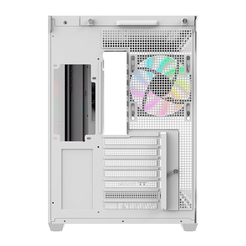 Gabinete Gamer Thermaltake View 380 Wood Style Snow, ARGB, Mid-Tower, Lateral de Vidro, Com 3 Fans, Branco, CA-1Z2-00M6WN-WS - miniatura 6