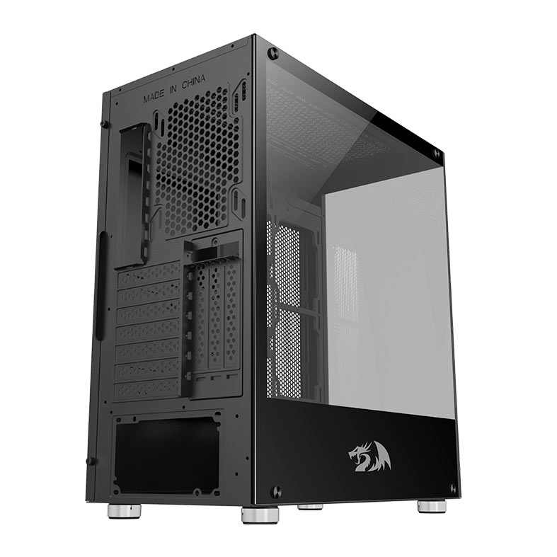 Gabinete Gamer Redragon Reflect, Mid-Tower, Lateral de Vidro, Preto, CA-601B - miniatura 7