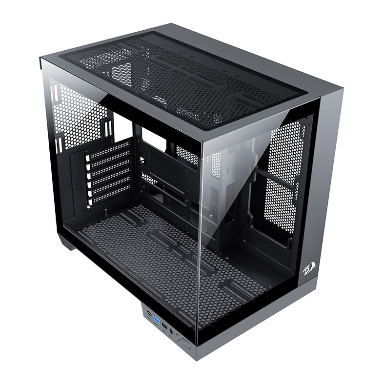 Gabinete Redragon Wideload Pro, Mid-Tower, Lateral de Vidro, Preto, CA-604B-PRO - miniatura 5
