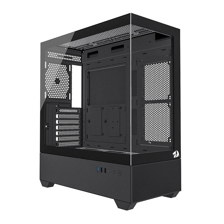 Gabinete Gamer Redragon Reflect Flow, Mid-Tower, Lateral de Vidro, Preto, CA-606B - miniatura 3