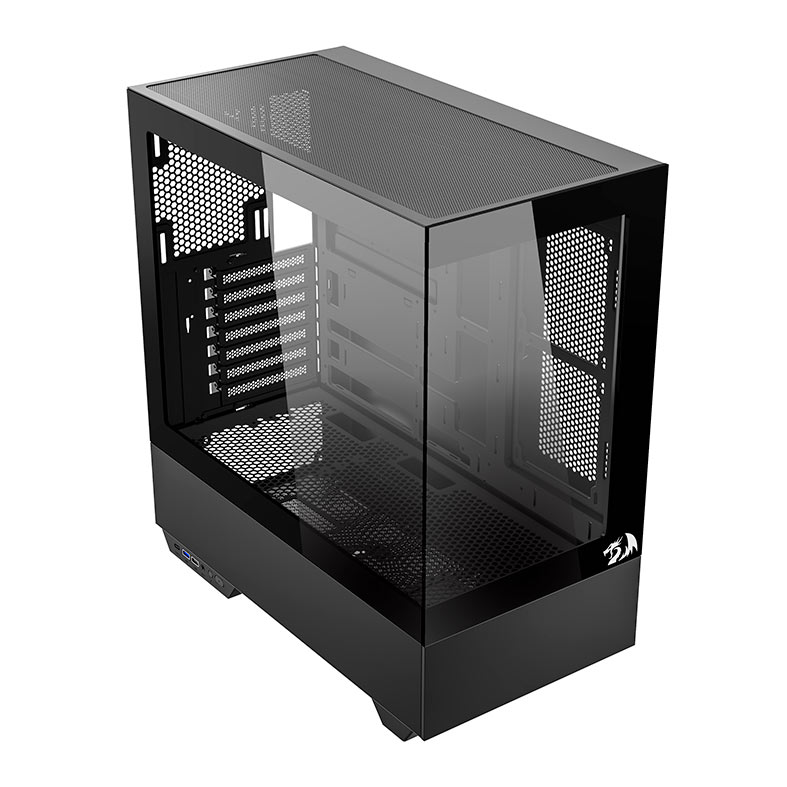 Gabinete Gamer Redragon Reflect Pro, Mid-Tower, Lateral de Vidro, Preto, CA-607B - miniatura 3