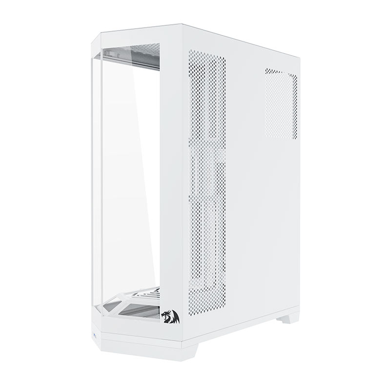 Gabinete Gamer Redragon Edge, Mid Tower, Lateral de vidro, Branco, CA-608W - miniatura 5