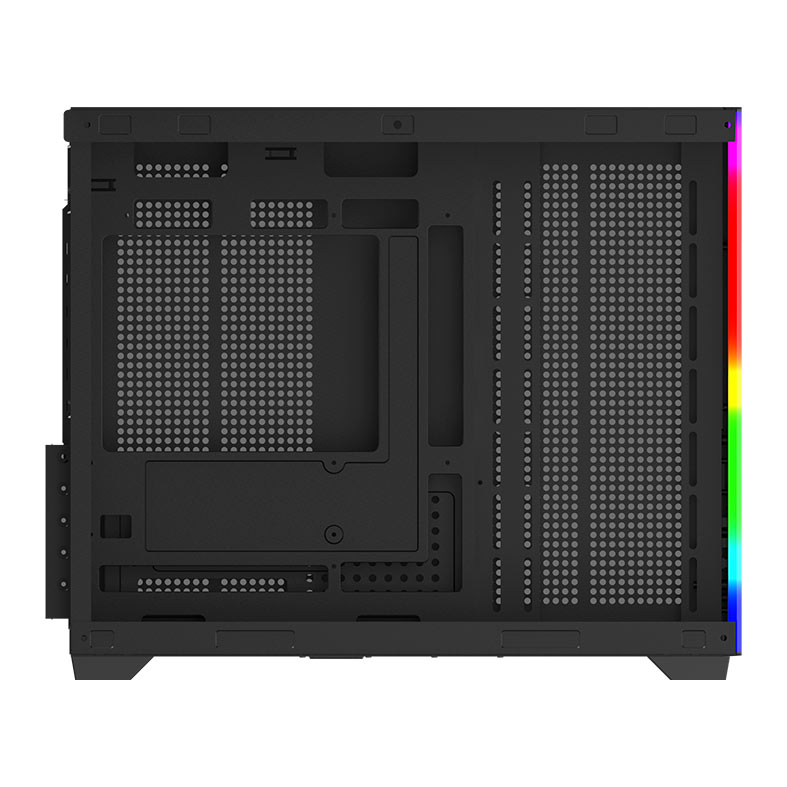 Gabinete Gamer Redragon Wideload Mini Lite, RGB, Mini-Tower, Lateral de Vidro, Preto, CA-611B - miniatura 6