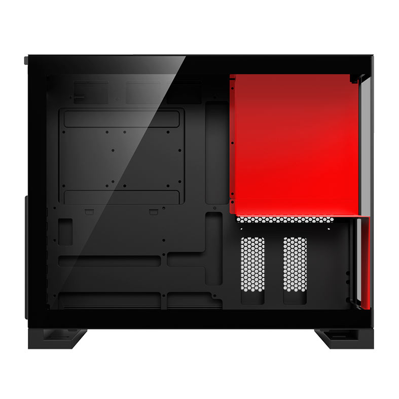 Gabinete Gamer Redragon Eternal, Mid-Tower, Lateral de Vidro, Preto e Vermelho, CA-612BR - miniatura 5