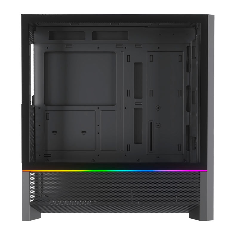 Gabinete Gamer Redragon Strafe Flow Infernal Dragon, RGB, Mid-Tower, Lateral de Vidro, Preto e Vermelho, CA-618B - miniatura 5