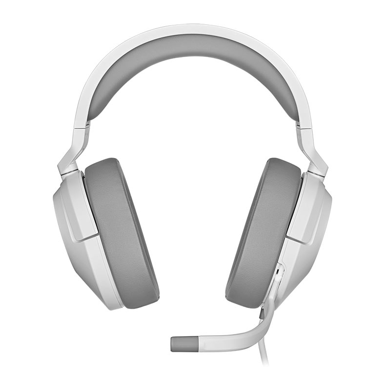 Headset Gamer Corsair HS55 Stereo, Drivers 50mm, Branco, CA-9011261-NA - miniatura 4