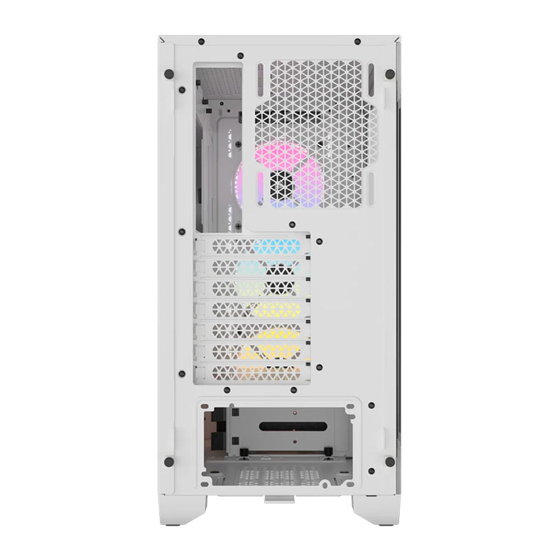 Gabinete Gamer Corsair 3000D Airflow, RGB, Mid-Tower, Lateral de Vidro, Com 3 Fans, Branco, CC-9011256-WW - miniatura 10
