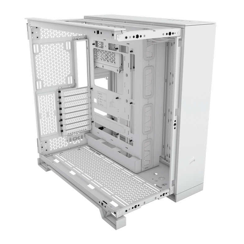 Gabinete Gamer Corsair 6500D Airflow, Mid-Tower, Lateral de Vidro, Branco, CC-9011260-WW - miniatura 3