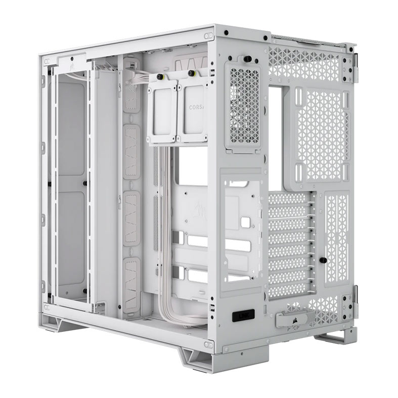 Gabinete Gamer Corsair 6500D Airflow, Mid-Tower, Lateral de Vidro, Branco, CC-9011260-WW - miniatura 4