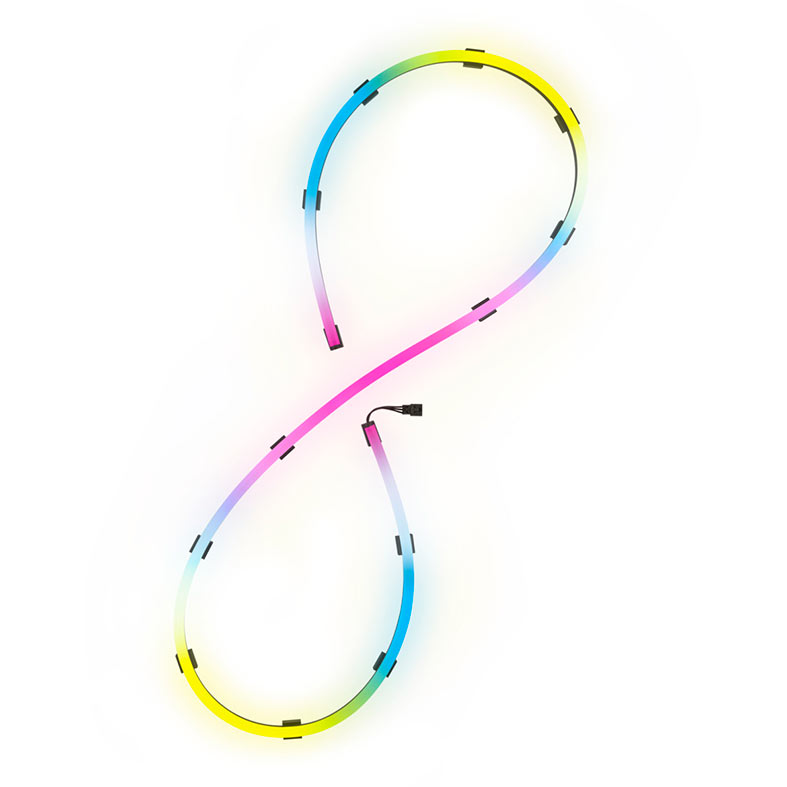 Fita de LED Corsair ICUE LS100, RGB, 1.4m, CD-9010005-WW - miniatura 4