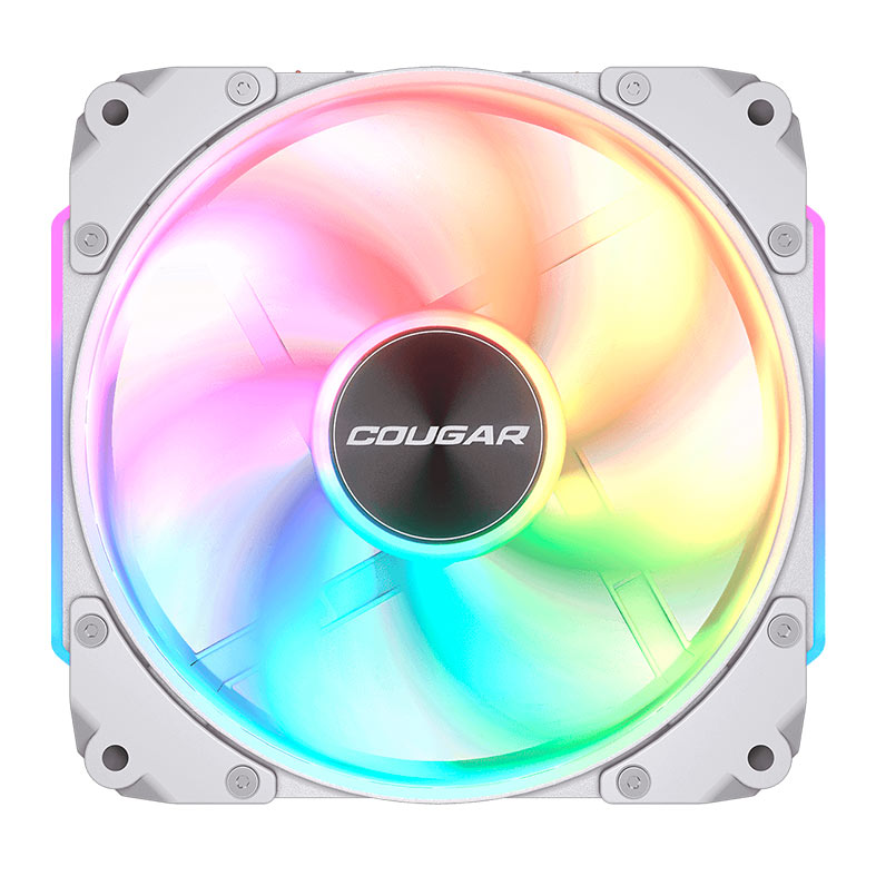 Kit Ventoinhas Cougar Apolar Reverse Blade, ARGB, 3x120mm, Branco, CF-ARW12HW3-RGB - miniatura 3