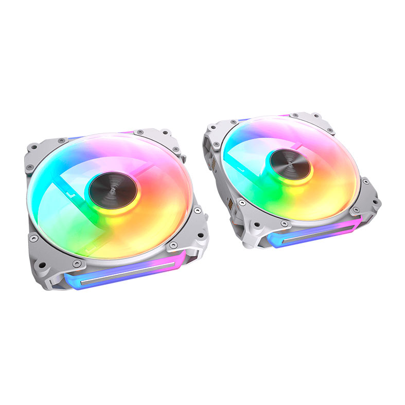 Kit Ventoinhas Cougar Apolar Reverse Blade, ARGB, 3x120mm, Branco, CF-ARW12HW3-RGB - miniatura 7