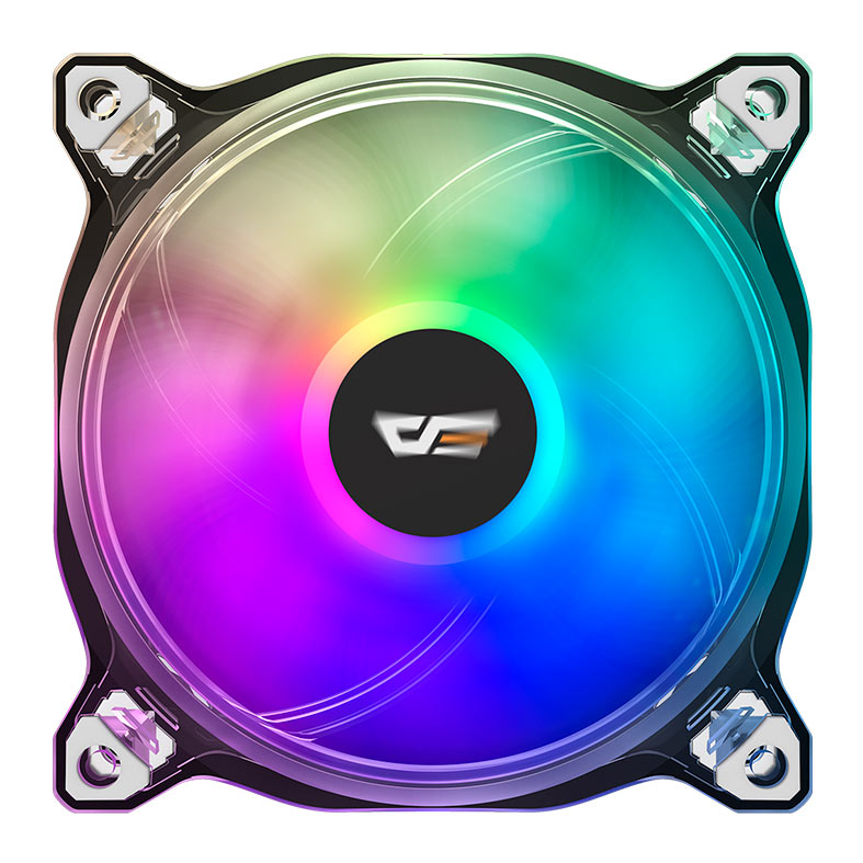 Kit Ventoinhas Aigo DarkFlash CF8 Pro 3in1 ARGB 3x120mm, CF8-Pro-3IN1-ARGB - miniatura 3