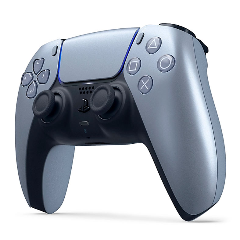 Controle DualSense Sony PS5 Sterling Silver, Wireless, 1000039941 - miniatura 3