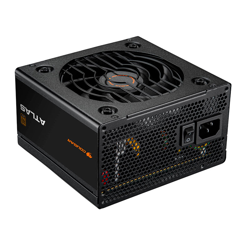 Fonte Cougar Atlas 750, 750W, 80 Plus Bronze, Preta, CGR-BD-750 - miniatura 3