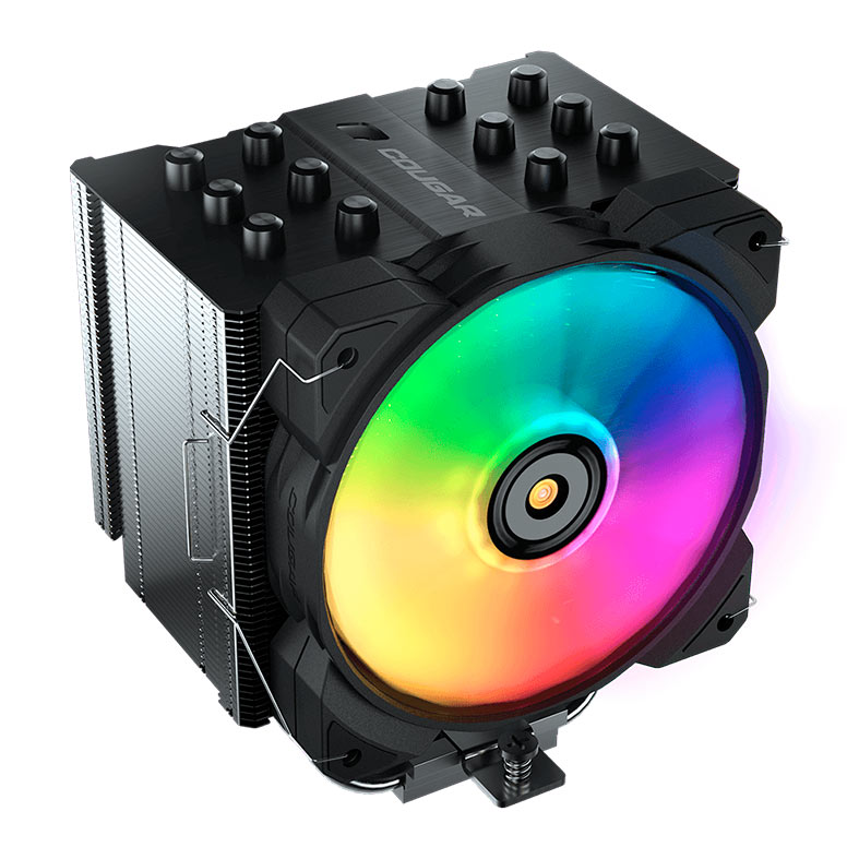 Cooler Para Processador Cougar Forza 85 ARGB, 120mm, Preto, CGR-FZA85-ARGB - miniatura 3