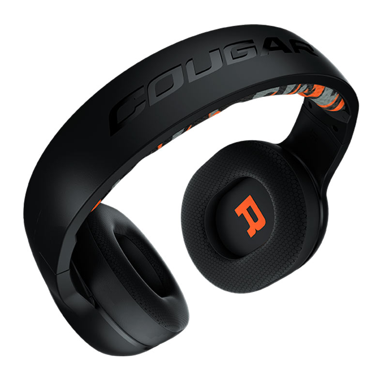 Headset Gamer Cougar Dive, Drivers 50mm, Preto e Laranja, CGR-P50B-270 - miniatura 5