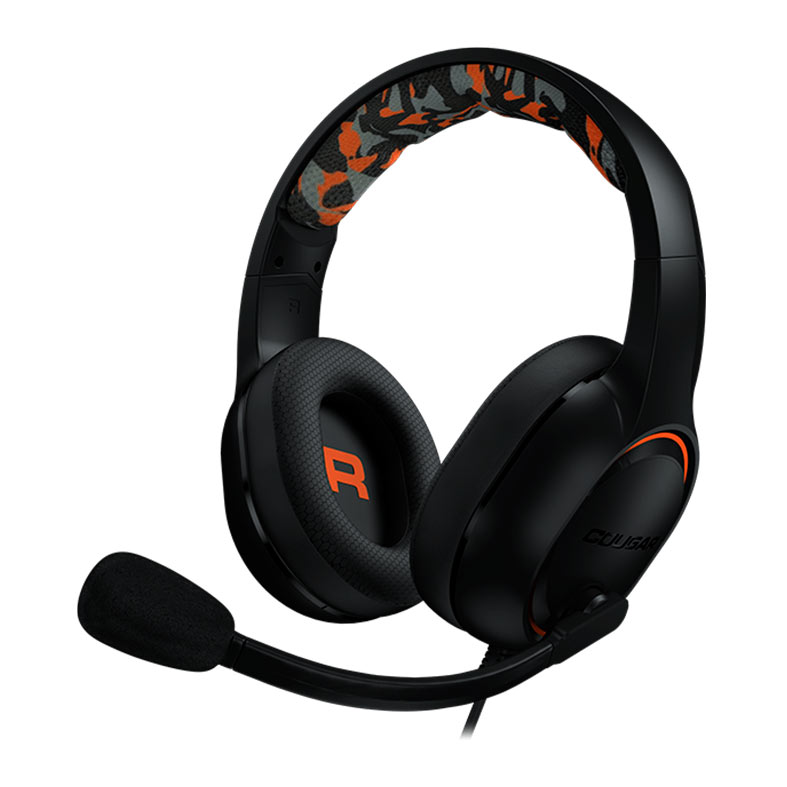 Headset Gamer Cougar Dive, Drivers 50mm, Preto e Laranja, CGR-P50B-270 - miniatura 4