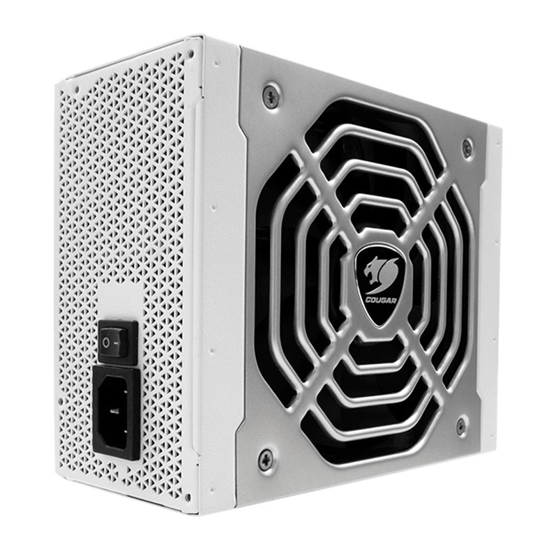 Fonte Cougar Polar X2 1050, 1050W, ATX 3.0, PCI-e 5.0, Full Modular, 80 Plus Platinum, Branca, CGR-PRX2-1050 - miniatura 4