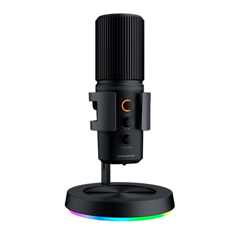Microfone Cougar Screamer-X, RGB, Preto, CGR-U163RGB-500MK - miniatura 3