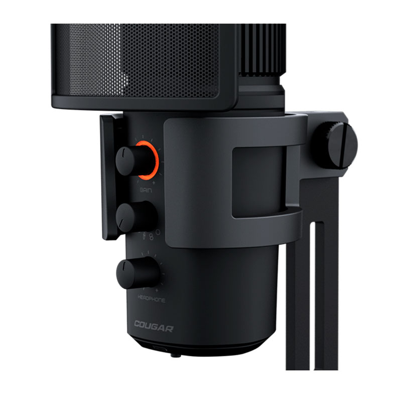 Microfone Cougar Screamer-X, RGB, Preto, CGR-U163RGB-500MK - miniatura 9