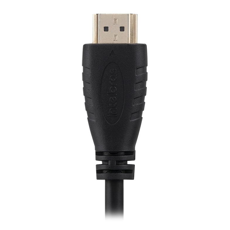 Cabo HDMI 2.0 Intelbras CH 2025, 4K Ultra HD, 60Hz, 2.5m, Preto, CH-2025 - miniatura 3