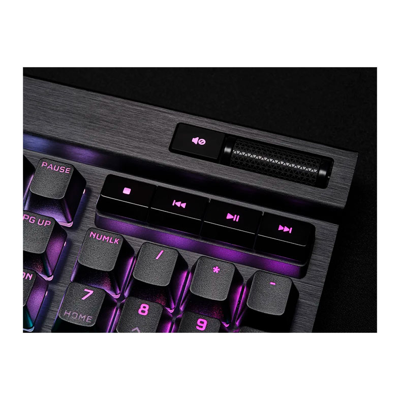 Teclado Mecanico Corsair K70 RGB PRO, Switch Cherry MX Red, Preto, CH-9109410-NA - miniatura 5