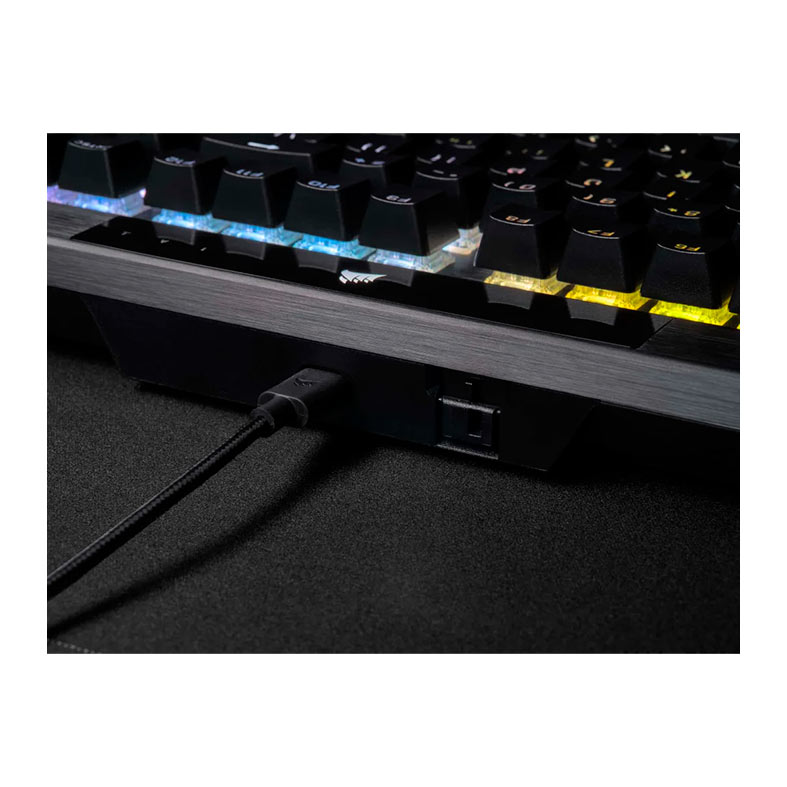 Teclado Mecanico Corsair K70 Pro, RGB, Switch Cherry MX Speed Silver, USB, Preto, CH-9109414-NA - miniatura 6