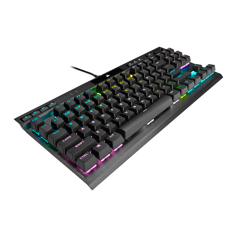 Teclado Mecanico Gamer Corsair K70 RGB TKL, Switch Speed, Preto, CH-9119014-NA - miniatura 4