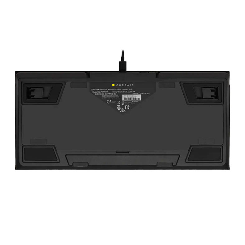Teclado Mecanico Gamer Corsair K70 RGB TKL, Switch Speed, Preto, CH-9119014-NA - miniatura 6