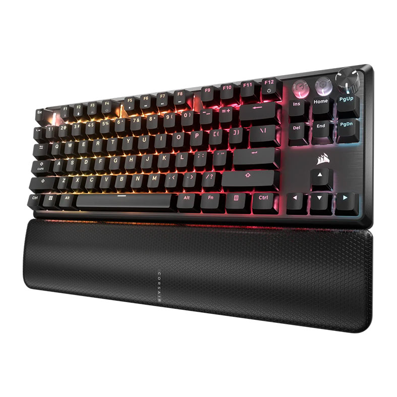 Teclado Mecanico Corsair K70 Pro TLK, RGB, Switch MGX Hyperdrive, Preto, CH-911911G-NA - miniatura 4