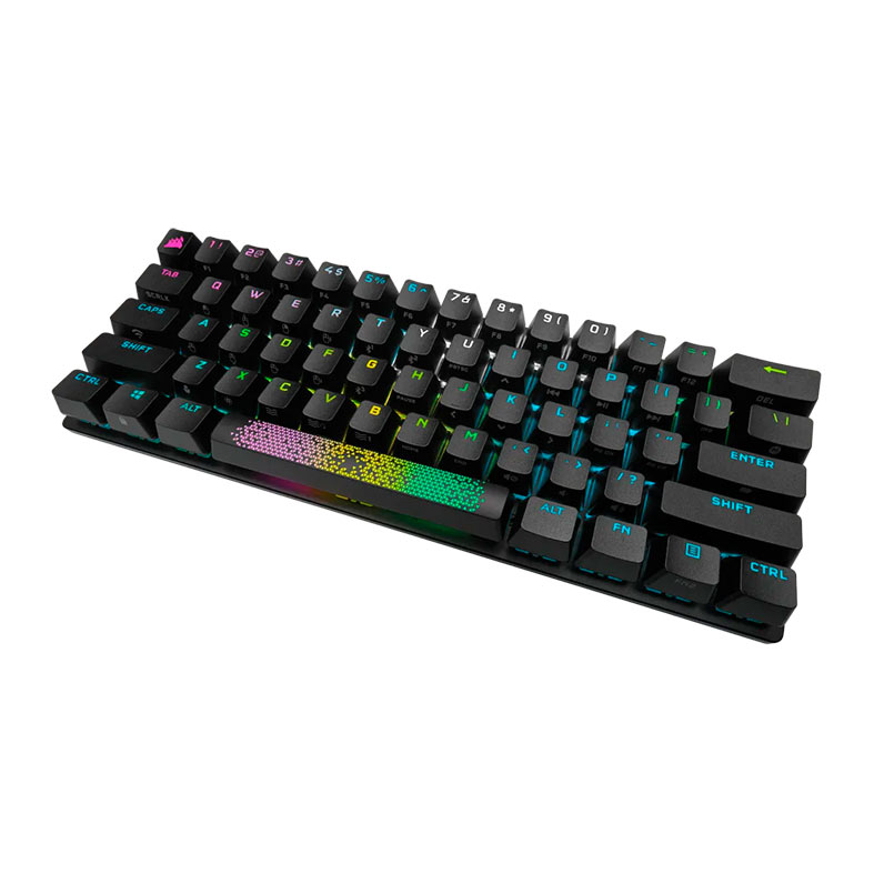 Teclado Mecanico Gamer Corsair K70 Pro Mini, RGB, Wireless, Switch Cherry MX Speed Silver, Preto, CH-9189014-NA - miniatura 4