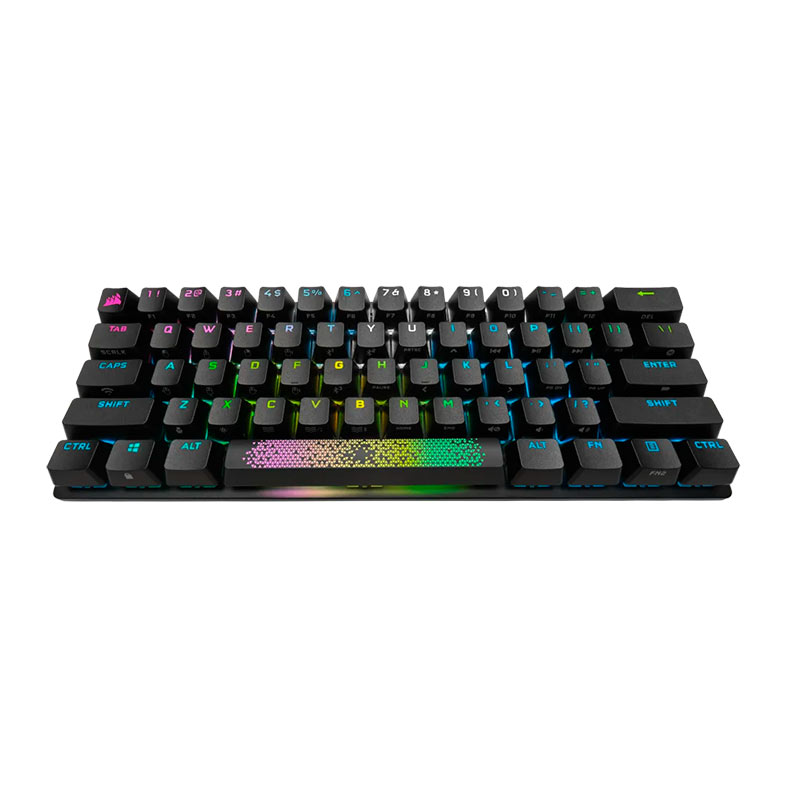 Teclado Mecanico Gamer Corsair K70 Pro Mini, RGB, Wireless, Switch Cherry MX Speed Silver, Preto, CH-9189014-NA - miniatura 5