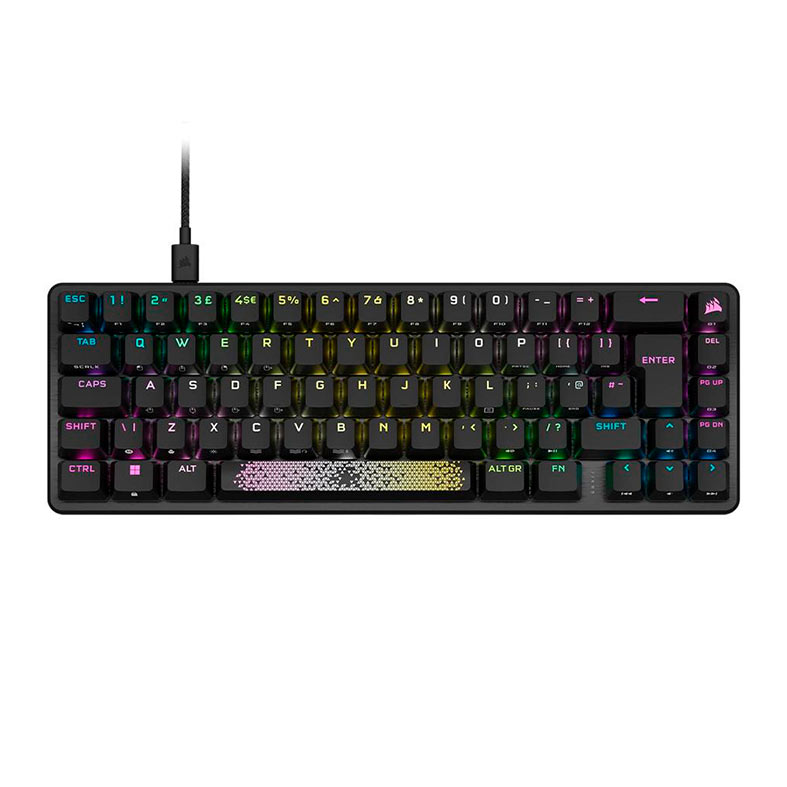 Teclado Mecanico Gamer Corsair K65 Pro Mini, RGB, Switch Vermelho, Preto, CH-91A401A-NA - miniatura 3