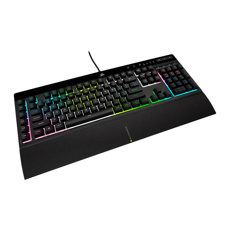 Teclado Gamer Corsair K55 Pro XT, RGB, Switch Rubber Dome, Preto, CH-9226715-NA - miniatura 3