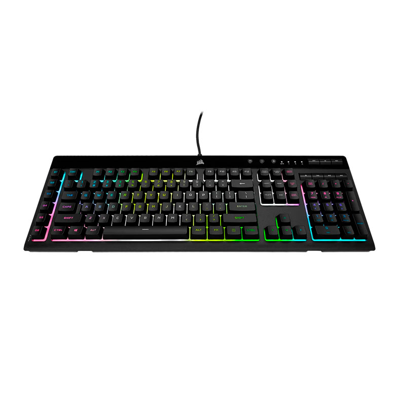 Teclado Gamer Corsair K55 Pro XT, RGB, Switch Rubber Dome, Preto, CH-9226715-NA - miniatura 9