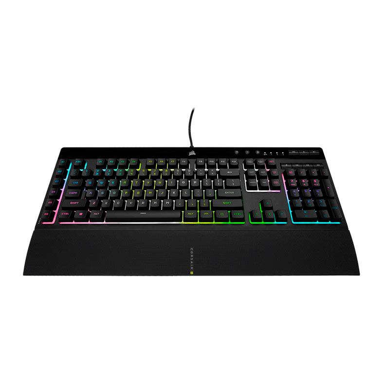 Teclado Gamer Corsair K55 Pro XT, RGB, Switch Rubber Dome, Preto, CH-9226715-NA - miniatura 5