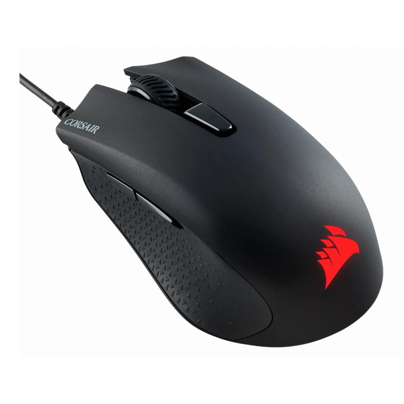 Mouse Gamer Corsair Harpoon RGB Pro 12000DPI 6 Botoes Preto, CH-9301111-NA - imagem 1