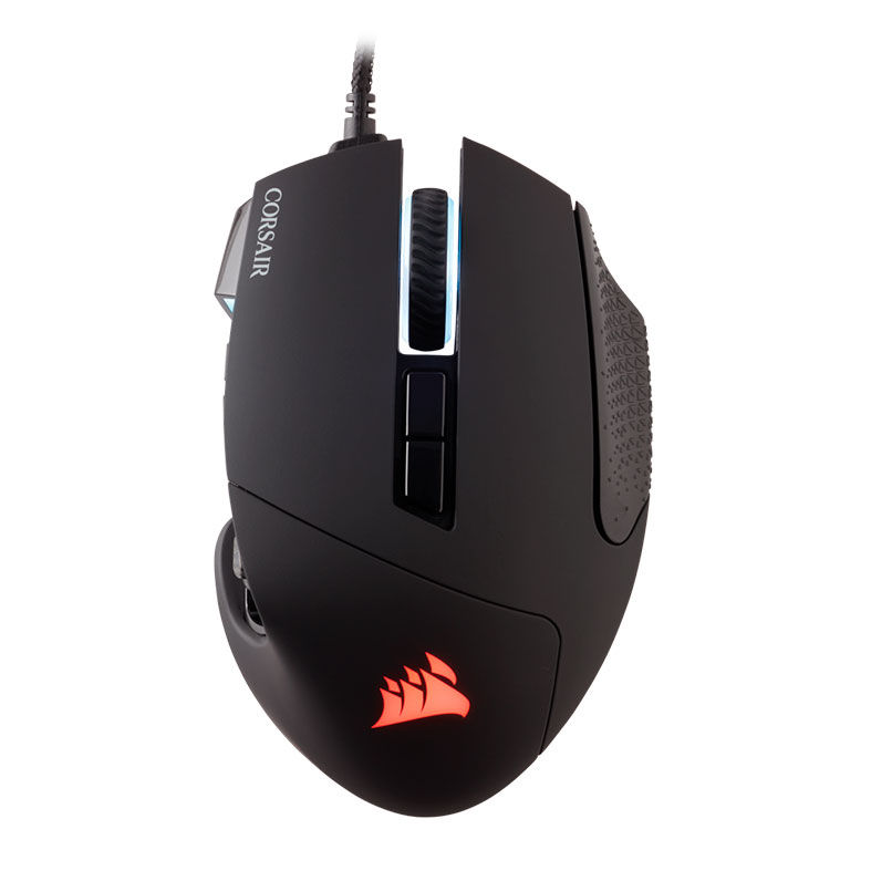 Mouse Gamer Corsair Scimitar RGB Elite, 18000DPI, 17 Botoes, Preto, CH-9304211-NA - miniatura 2