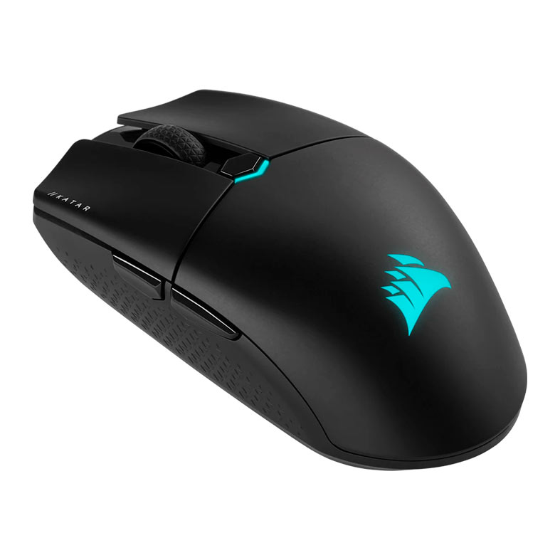 Mouse Gamer Corsair Katar Elite Wireless, RGB, 26000DPI, 6 Botoes, Preto, CH-931C111-NA - miniatura 3