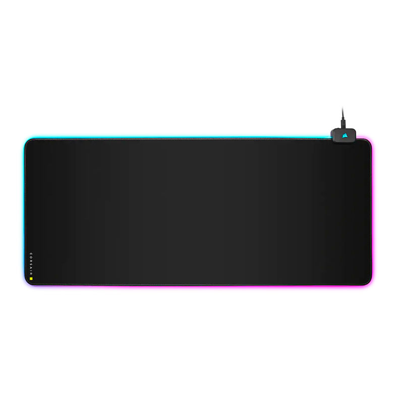 Mousepad Gamer Corsair MM700, RGB, Extra Grande, 930x400x4mm, CH-9417070-WW - imagem 1